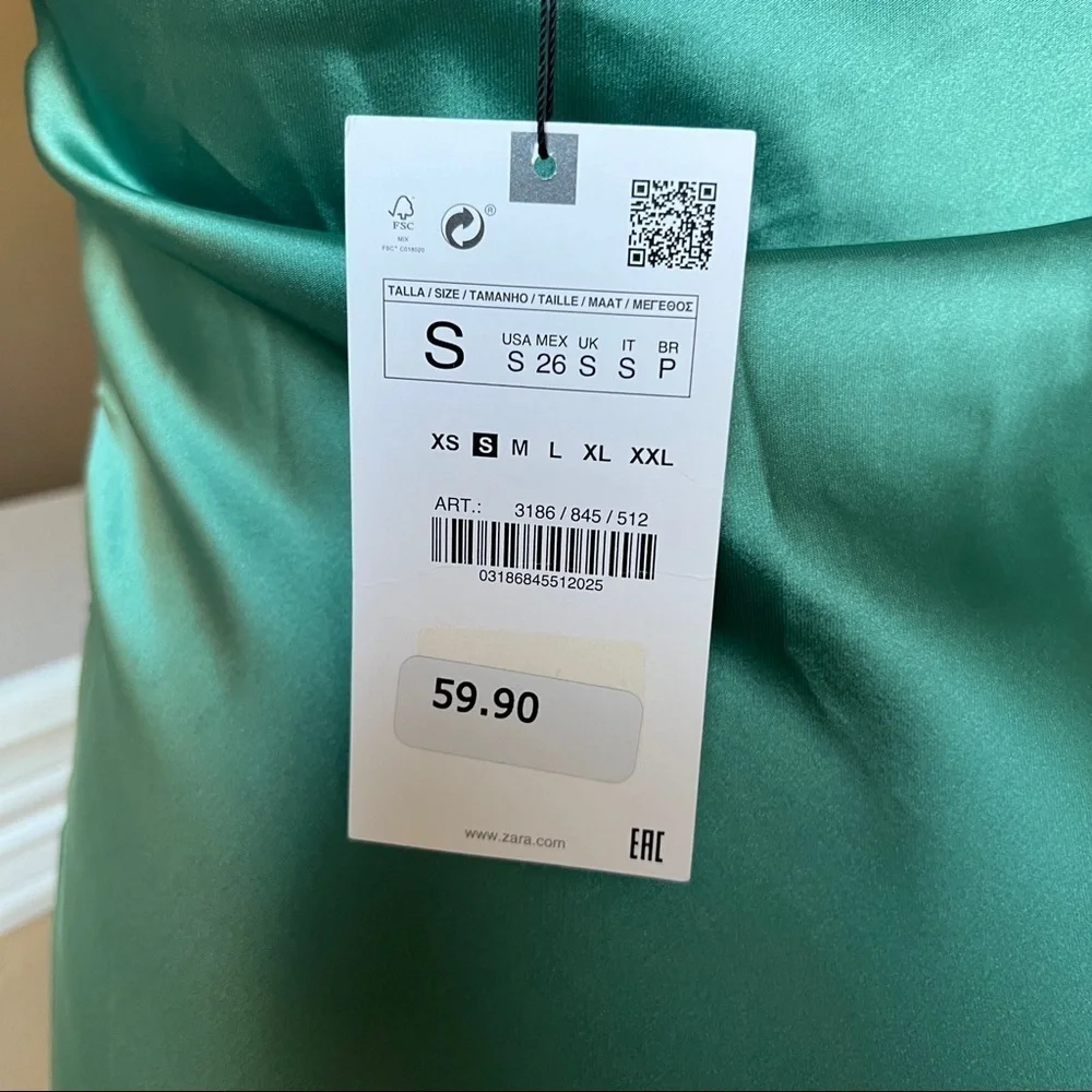 ZARA SLIP DRESS WITH CHAINS | 3186/845 | - Picture 3 of 5